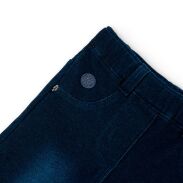 BOBOLI Spodnie dla dziewczynki imitacja jeansu 290001-DARKBLUE