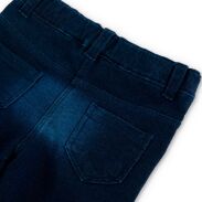 BOBOLI Spodnie dla dziewczynki imitacja jeansu 290001-DARKBLUE