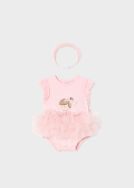MAYORAL 1732-065 Body tutu z opaska dla dziewczynki 