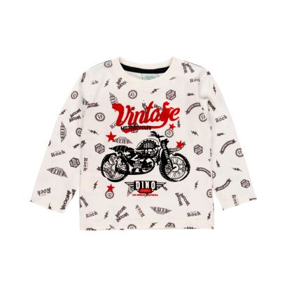 BOBOLI Koszulka dla chłopca długi rękaw 315065-9972