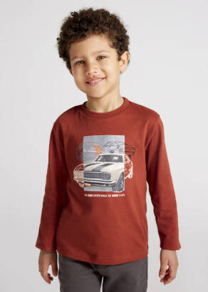 MAYORAL Koszulka "samochody" dla chłopca 4010-047