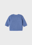 MAYORAL Granatowy  sweter dla chłopca Newborn 2391-044