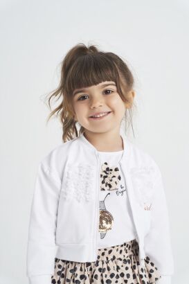 IDO Rozpinana bluza dziewczęca "girl" 4.4303-0113