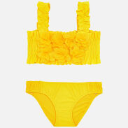 MAYORAL 3726-051 Bikini dla dziewczynki kwiaty żółty