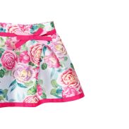 BOBOLI 722135J-3713 Spódnica w kwiaty dla dziewczynki różowa