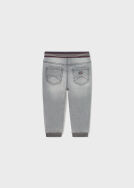 MAYORAL 1522-068 Chłopięce spodnie jogger soft denim 