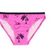BOBOLI 829010-9272 Bikini z falbanką dla dziewczynki różowe