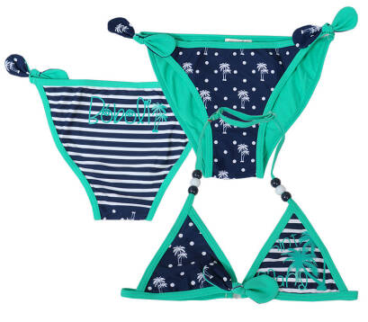 BOBOLI Bikini dla dziewczynki "palmy" 828301-9788