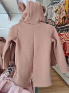 BUNNY KIDS Brązowa bluza dla dziewczynki 